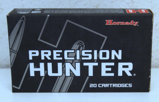 Full Box Hornady Precision Hunter 6.5 Creedmoor 143 gr. ELD-X Cartridges Ammunition...