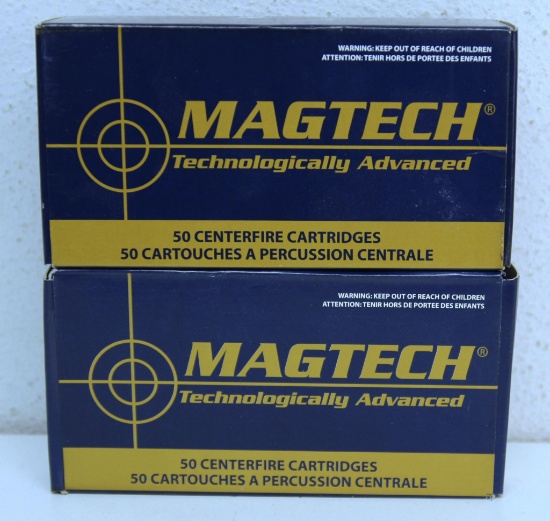Two Full Boxes MagTech .380 Auto 95 gr. Cartridges Ammunition...
