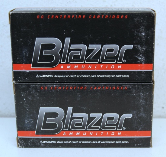 Two Full Boxes Blazer 10 mm Auto 200 gr. Cartridges Ammunition...