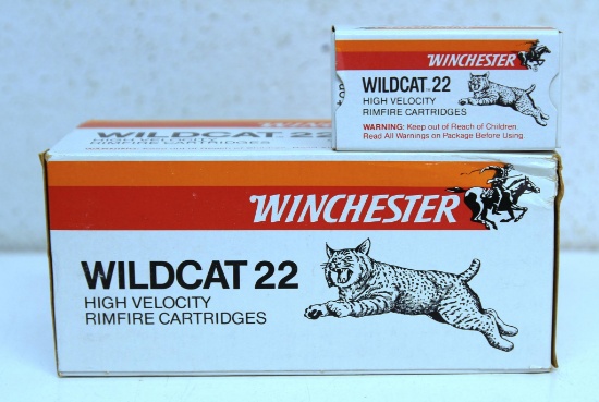 Full Brick Winchester Wildcat 22 High Velocity .22 LR Cartridges Ammunition...