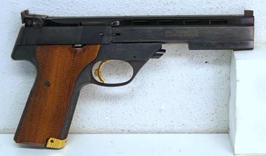 High Standard Victor .22 LR Semi-Auto Pistol... 5 1/2"...Barrel... Balance Weight... Adjustable Trig