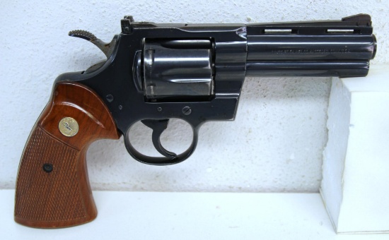Colt Python .357 Magnum Double Action Revolver... 4" Barrel... Mfg'd. 1979 SN#V75419...