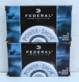 2 Full Boxes Federal .270 Win. 130 gr. SP Cartridges Ammunition...