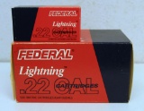 Full Brick Federal Lightning .22 LR High Velocity 40 Gr. Cartridges Ammunition...