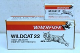 Full Brick Winchester Wildcat 22 High Velocity .22 LR Cartridges Ammunition...