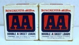 2 Full Vintage Boxes Winchester Western AA 28 Ga. 2 3/4