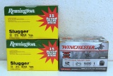 2 Full Boxes Remington Slugger 15 Round Value Pack 12 Ga. 2 3/4