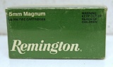 Full Box Remington High Velocity 5 mm Magnum 38 gr. Power-Lokt...HP Cartridges Ammunition...
