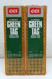 2 Full Boxes 100 CCI .22 LR Green Tag Competition Cartridges Ammunition...