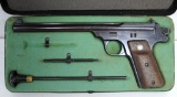 Hard-to-find S&W Fourth Model Straightline .22 LR Single Shot Pistol in Original Case... Has Cleanin