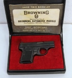 Belgium Baby Browning .25 Auto Semi-Auto Pistol...in Original Box w/Booklet... SN#129088...