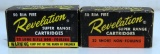2 Full Boxes Revelation Western Auto Stores Super Range .22 LR and .22 Short Cartridges Ammunition..