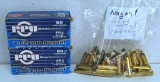 2 Full Boxes PPU 7,62 mm Nagant...Cartridges Ammunition and 59 Fired Brass 7,62 mm Nagant...Cases...