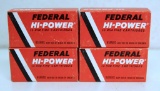 4 Full Vintage Boxes Federal Hi-Power .22 Short Cartridges Ammunition...