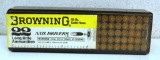 Full Vintage 100 Round Box Browning Nail Drivers 40 gr. .22 LR Cartridges Ammunition...