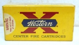 Full Vintage Box Western .30 Luger (7.65 mm) 93 gr. Full Metal Case Cartridges Ammunition