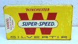 Full Vintage Box Winchester Super-Speed .35 Remington 200 gr. Expanding SilverTip Cartridges