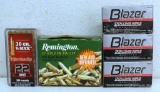 Mixed Lot - Full 225 Round Box Remington .22 LR Golden Bullets, Full Box Hornady .22 Mag. 30 gr.