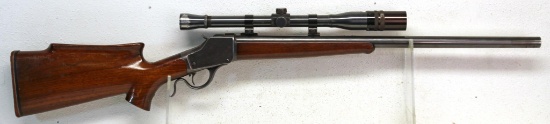 Winchester 1885 Low Wall .22 Cal. Lever Break Single Shot Rifle w/Winchester Targeteer 6 Power All
