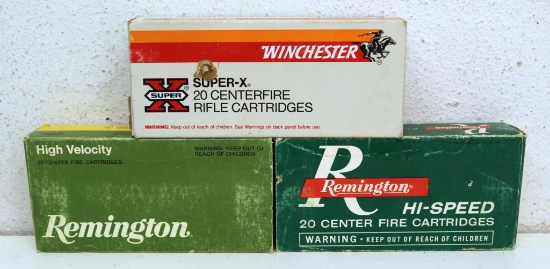 2 Different Full Boxes Remington .45-70 Gov't...405 gr. SP and Full Box Winchester Super-X 45-70 Gov