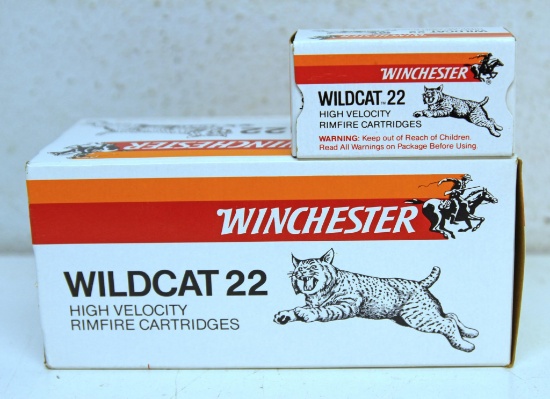 Full Brick 500 Winchester Wildcat .22 LR High Velocity Cartridges Ammunition...