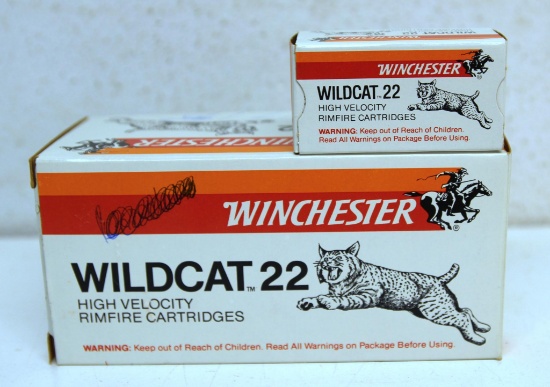 Full Brick 500 Winchester Wildcat .22 LR High Velocity Cartridges Ammunition...