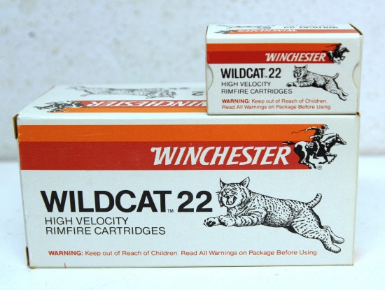 Full Brick 500 Rds Winchester Wildcat High Velocity .22 LR Cartridges Ammunition...