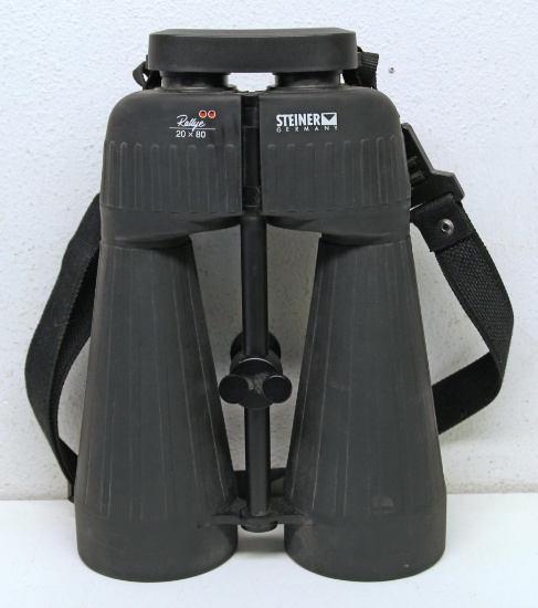 Steiner Rallye 20x80 Germany Binoculars w/Tripod Mount, Excellent Field of View, No End Caps...