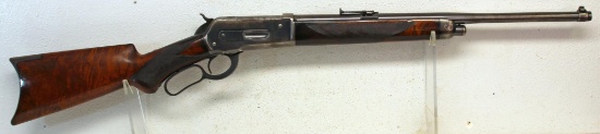 Winchester Model 1886 .38-56 WCF Deluxe Lever Action Rifle w/Factory Letter... Deluxe Checkered Wood
