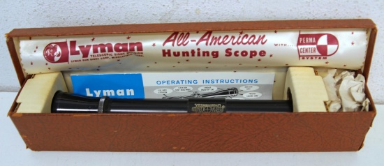 Lyman All-American Rifle Scope in Original Box, Clear Field of View...