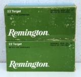 2 Full Bricks of 500 Remington .22 LR Standard Velocity Target Cartridges Ammunition...