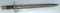 Modelo...Argentino 1909 Bayonet with Scabbard, 15 3/4