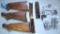 Winchester Pump Shotgun Parts - 3 Butt Stocks, 3 Forearms, Bag of Other Parts...