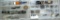 Gun Parts - 2 Plastic Trays w/Screws, Barrel Bands, Sights, Sling Swivels, .30-06 Magazines, Lots