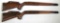 2 New Custom Wood Stocks for Bolt Action Rifles with Fox Butt Plates...