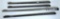 4 Winchester Barrels - Model 64 .30 WCF, Model 94 .32 Win Spl., Model 70 .264 Win Mag, Model 71 .348