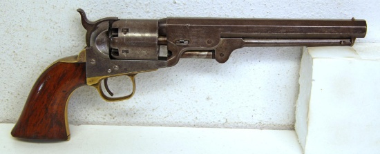 Colt 1851 Navy .36 Cal. Single Action Black Powder Revolver... Mfg. 1861... SN#103192 - Exempt...
