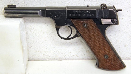 High Standard Model H-D Military .22 LR Semi-Auto Pistol... 4 1/2"...Barrel... SN#223496...