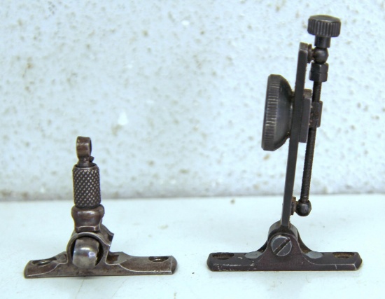2 Rear Rifle Tang Sights...