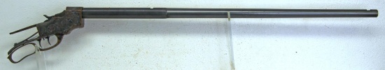 Case Hardened Engraved Stevens Model 44 .22 Cal. Single Shot Rifle Receiver & Barrel... Double Set