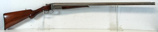 Remington 12 Ga. Side by Side Shotgun... 30" Raised Solid Rib Barrels... Little Finish Left on Recei