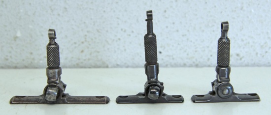 3 Rear Tang Rifle Sights...