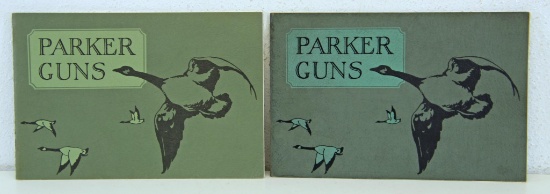 2 Old Parker Guns Catalogs, Year Unknown - 1 the pages have come loose from the cover...
