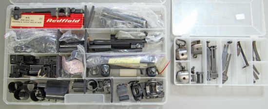 Gun Parts - 2 Plastic Trays - Larger One Scope Rings, Scope Mounts, Scope Mount Bases for Winchester