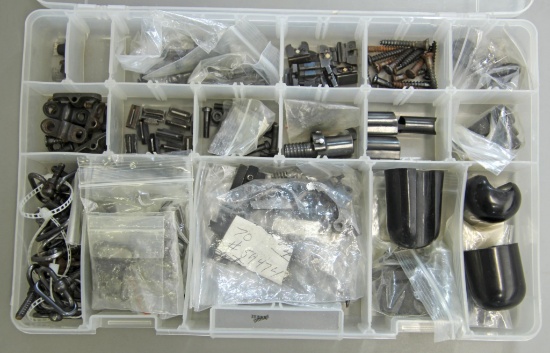 Gun Parts - Plastic Tray w/Parts of Winchester Model 70 Rifles to include Super Grade Parts...