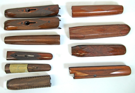 10 Shotgun Wood Forearms...
