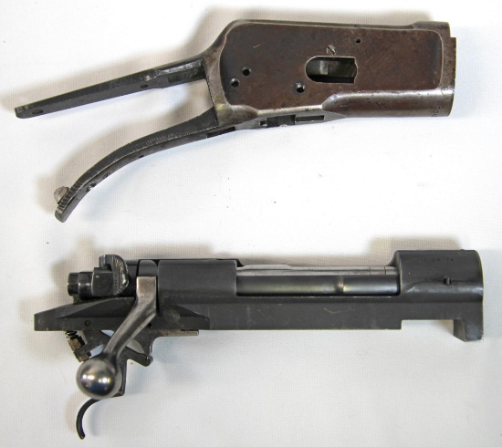 Winchester Model 92 Deluxe Receiver Frame SN#904398 and Winchester Model 70 Receiver SN#60474 - Will
