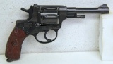 1895 Russian Nagant 7.62x38R Double Action Revolver w/Holster SN#189515343...
