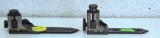 2 Rear Rifle Peep Sights...