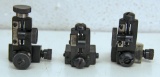 3 Lyman Rear Rifle Peep Sights - 66A, 485, 48WH